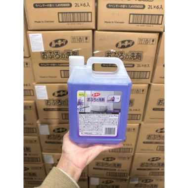 Nước lau sàn hương Lavender 2L Wai Nhật Bản - Dùng cả năm, tinh dầu tự nhiên, khử mùi, bảo vệ sàn gỗ, giá chỉ 115.000₫ 3