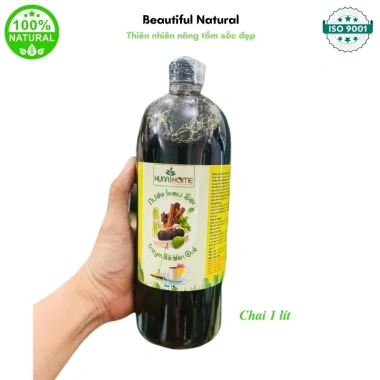 Nước lau sàn hữu cơ enzym bồ hòn, quế, sả - Đuổi muỗi, côn trùng, an toàn trẻ, Huna Home 1L/5L 59.000₫