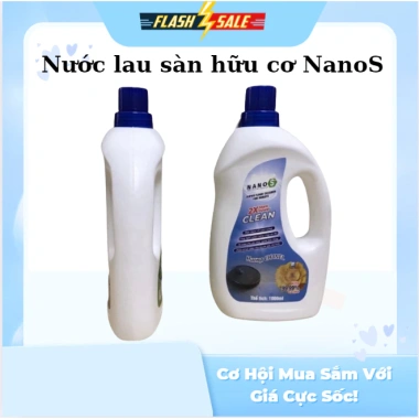 Nước lau sàn hữu cơ NanoS cho robot DEEBOT, ILIFE, XIAOMI - Giá chỉ 65.000₫
