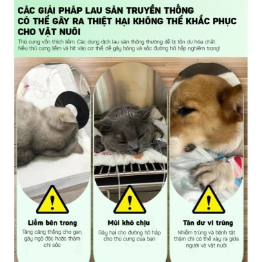 Nước Lau Sàn Khử Mùi Hôi Nước Tiểu Chó Mèo 500ml Floor Cleaner Donkey99 Giá 85.000đ