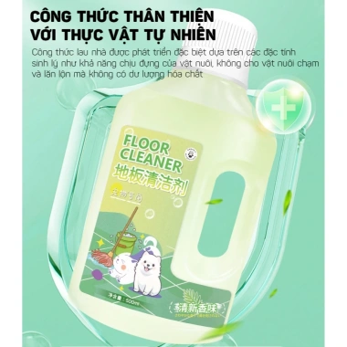 Nước Lau Sàn Khử Mùi Hôi Nước Tiểu Chó Mèo 500ml Floor Cleaner Donkey99 Giá 85.000đ