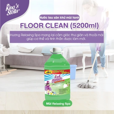 Nước Lau Sàn Kings Stella Khử Mùi 800ml-5.2L Nhập Khẩu Thái Lan, Hương Thơm Lâu, Nhanh Khô, 40.000đ 3