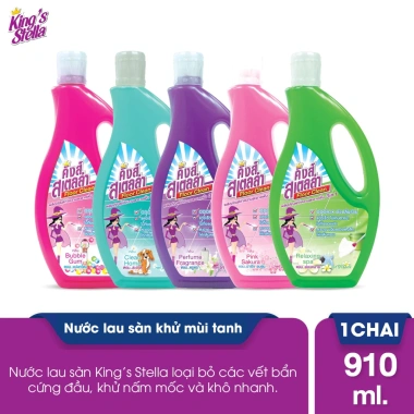 Nước Lau Sàn Kings Stella Khử Mùi 800ml-5.2L Nhập Khẩu Thái Lan, Hương Thơm Lâu, Nhanh Khô, 40.000đ 5