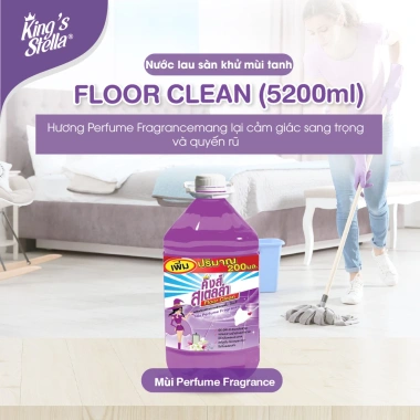 Nước Lau Sàn Kings Stella Khử Mùi 800ml-5.2L Nhập Khẩu Thái Lan, Hương Thơm Lâu, Nhanh Khô, 40.000đ 7