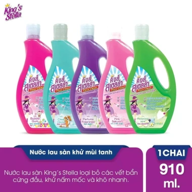 Nước Lau Sàn Kings Stella Khử Mùi 800ml-5.2L Nhập Khẩu Thái Lan, Hương Thơm Lâu, Nhanh Khô, 40.000đ 10