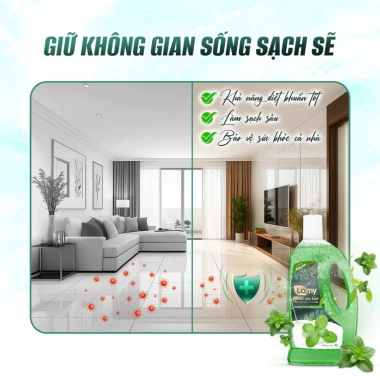 Nước Lau Sàn Lamy 1L Chính Hãng - Sạch Nhanh, Đuổi Muỗi Kiến, Hương Dịu Nhẹ cho Gỗ & Gạch Men 4 Nước Lau Sàn Lamy 1L Chính Hãng - Sạch Nhanh, Đuổi Muỗi Kiến, Hương Dịu Nhẹ cho Gỗ & Gạch Men 4