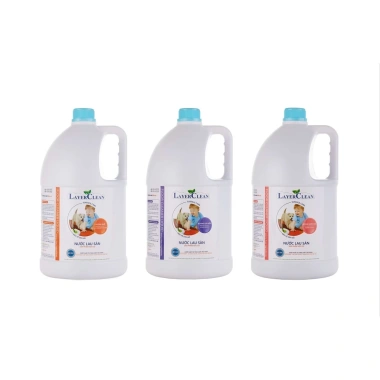 Nước lau sàn Layer Clean hữu cơ 5 lít - An toàn cho bé, hương gió biển, quế, nước hoa, giảm giá 144.000 VND 3
