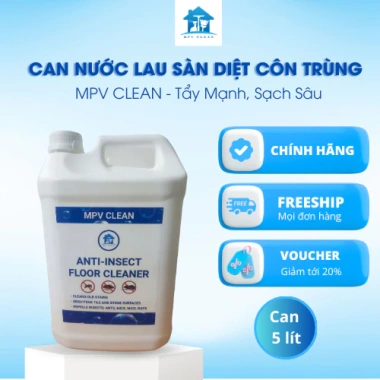 Nước lau sàn MPV CLEAN 5L – Khử mùi hôi, diệt côn trùng, nhập khẩu Anh, chỉ 230k 10