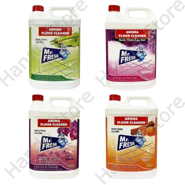 Nước lau sàn Mr Fresh 5L 4 mùi hương - Giảm giá 97.000, làm sạch, thơm lâu, tiêu diệt vi khuẩn