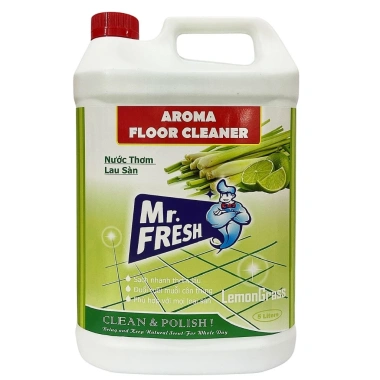 Nước lau sàn Mr Fresh 5L 4 mùi hương - Giảm giá 97.000, làm sạch, thơm lâu, tiêu diệt vi khuẩn