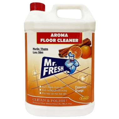 Nước lau sàn Mr Fresh 5L 4 mùi hương - Giảm giá 97.000, làm sạch, thơm lâu, tiêu diệt vi khuẩn