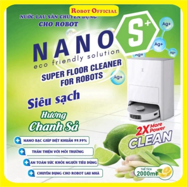 Nước Lau Sàn Nano S 2L Cao Cấp - Dành cho Robot Ecovac, Xiaomi, Dreame, iLife - 169.000₫ 7 Nước Lau Sàn Nano S 2L Cao Cấp - Dành cho Robot Ecovac, Xiaomi, Dreame, iLife - 169.000₫ 7