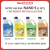 Nước Lau Sàn Nano S 2L - Cao Cấp, Dùng cho Robot Ecovacs, Xiaomi, Dreame, iLife - Giá 169k (Giảm 19%)