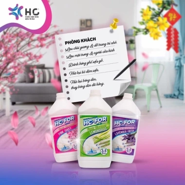 Nước lau sàn nhà diệt khuẩn HC FOR 3.500ml giá ưu đãi 145.500₫ 2