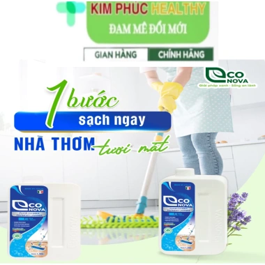 Nước Lau Sàn Oải Hương Econova 2 Chai - Khử Mùi, Sạch Sâu, Giá Ưu Đãi 276k