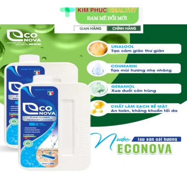 Nước Lau Sàn Oải Hương Econova 2 Chai - Khử Mùi, Sạch Sâu, Giá Ưu Đãi 276k
