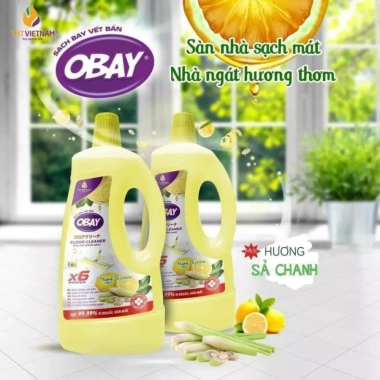 Nước Lau Sàn Obay Đậm 1L – Không Bám Dính, Đuổi Muỗi Côn Trùng, Hương Thiên Nhiên 26.999 VND