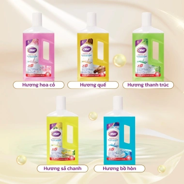 Nước Lau Sàn Obay Đậm 1L – Không Bám Dính, Đuổi Muỗi Côn Trùng, Hương Thiên Nhiên 26.999 VND