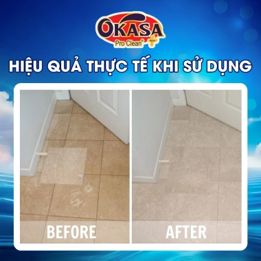 Nước lau sàn OKASA 55k - Vết bẩn tan nhanh, sàn sáng bóng, thơm mát, xua đuổi côn trùng 5