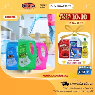 Nước Lau Sàn OKASA – Làm sáng sàn, thoáng mát, khử mùi tự nhiên 34.500₫