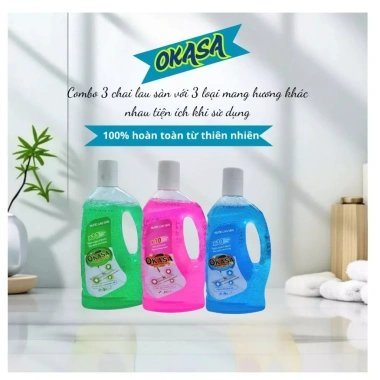 Nước Lau Sàn OKASA – Làm sáng sàn, thoáng mát, khử mùi tự nhiên 34.500₫