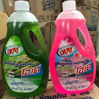 Nước Lau Sàn Okay Thái Lan 2.000ml - Tiêu diệt 99,9% vi khuẩn, hương nhẹ, 89.000đ 8 Nước Lau Sàn Okay Thái Lan 2.000ml - Tiêu diệt 99,9% vi khuẩn, hương nhẹ, 89.000đ 8