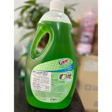 Nước Lau Sàn OKAY Thái Lan Hương Xả 2.000ml - Giảm giá, khử mùi, chỉ 165.000₫