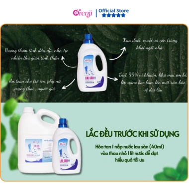 Nước lau sàn ORENJI diệt khuẩn, đuổi côn trùng, tinh dầu sả chanh - sạch bóng, thơm mát 75.000₫ 8 Nước lau sàn ORENJI diệt khuẩn, đuổi côn trùng, tinh dầu sả chanh - sạch bóng, thơm mát 75.000₫ 8