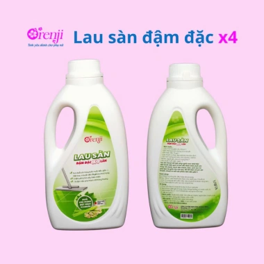 Nước lau sàn Orenji hương sả chanh, quế - Đuổi côn trùng, không hoá chất, sạch nhanh, không trơn, thơm mát, giá 200.000đ