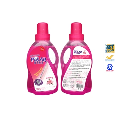 Nước lau sàn Polar Bear hương lily 1.5kg khử mùi, diệt khuẩn, lưu hương lâu – giá chỉ 82.300 VND