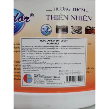 Nước lau sàn quế SUN ODOR Thái Lan – Khử mùi, đuổi ruồi muỗi, giá ưu đãi 47.000₫