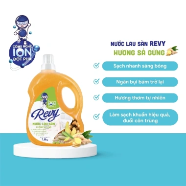 Nước Lau Sàn ReVy Diệt Khuẩn 99,9% Ion Hương Gừng Xả - Sạch Sâu, Giá 52.000₫ 3 Nước Lau Sàn ReVy Diệt Khuẩn 99,9% Ion Hương Gừng Xả - Sạch Sâu, Giá 52.000₫ 3