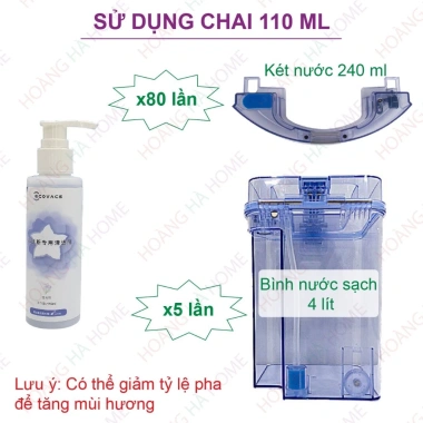 Nước lau sàn robot hút bụi - Công thức làm sạch chuyên dụng, giá 73.000đ 6