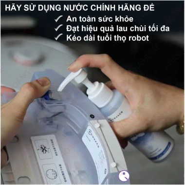 Nước lau sàn robot hút bụi - Công thức làm sạch chuyên dụng, giá 73.000đ 7