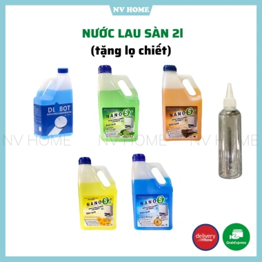 Nước lau sàn robot hút bụi – Giảm 23% chỉ 85.000đ, sạch, an toàn cho mọi robot