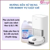 Nước lau sàn robot nano bạc tinh dầu sả chanh 3,8L không tắc vòi bơm 240.000đ 5