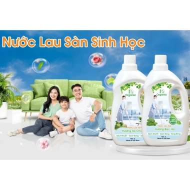 Nước lau sàn sả chanh xua đuổi ruồi muỗi, hương bạc hà hữu cơ - Giá 69.000, tặng quà khi mua 2 can 4 Nước lau sàn sả chanh xua đuổi ruồi muỗi, hương bạc hà hữu cơ - Giá 69.000, tặng quà khi mua 2 can 4