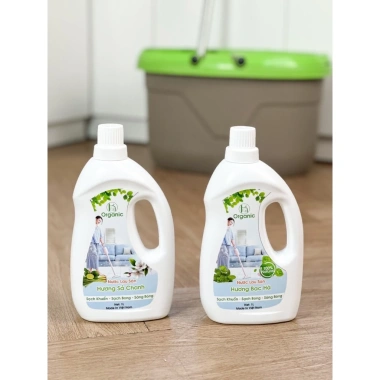 Nước lau sàn sả chanh xua đuổi ruồi muỗi, hương bạc hà hữu cơ - Giá 69.000, tặng quà khi mua 2 can
