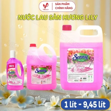 Nước lau sàn SENNY hương lily - Khử bẩn, thơm nhẹ, giảm còn 39.000₫ (giá gốc 50.310₫)