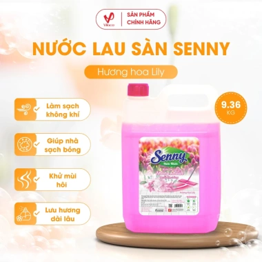 Nước lau sàn SENNY hương lily - Khử bẩn, thơm nhẹ, giảm còn 39.000₫ (giá gốc 50.310₫)