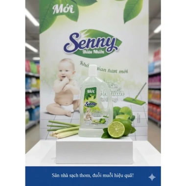 Nước Lau Sàn Senny Hương Quế Sả Chanh – Bỏ vết bẩn, khử mùi, vệ sinh sàn gỗ 6 Nước Lau Sàn Senny Hương Quế Sả Chanh – Bỏ vết bẩn, khử mùi, vệ sinh sàn gỗ 6