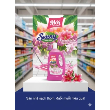 Nước Lau Sàn Senny Hương Quế Sả Chanh – Bỏ vết bẩn, khử mùi, vệ sinh sàn gỗ 7 Nước Lau Sàn Senny Hương Quế Sả Chanh – Bỏ vết bẩn, khử mùi, vệ sinh sàn gỗ 7