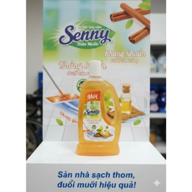 Nước Lau Sàn Senny Hương Quế Sả Chanh – Bỏ vết bẩn, khử mùi, vệ sinh sàn gỗ 8 Nước Lau Sàn Senny Hương Quế Sả Chanh – Bỏ vết bẩn, khử mùi, vệ sinh sàn gỗ 8