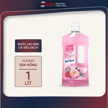Nước lau sàn siêu sạch hương sen hồng, thơm lâu, đuổi côn trùng, 1L/3.2L/3.3L - Giá chỉ 40.000₫ 10 Nước lau sàn siêu sạch hương sen hồng, thơm lâu, đuổi côn trùng, 1L/3.2L/3.3L - Giá chỉ 40.000₫ 10