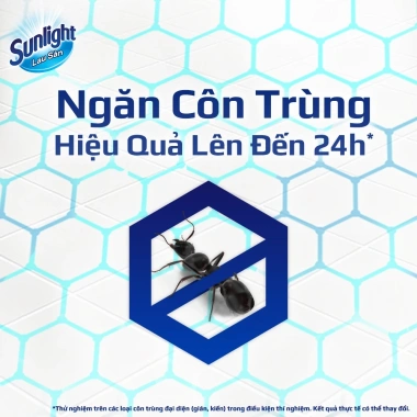 Nước Lau Sàn Sunlight BIOSHIELD 1KG Ngăn Côn Trùng Chanh Sả Cam Quế Giá 47.000đ