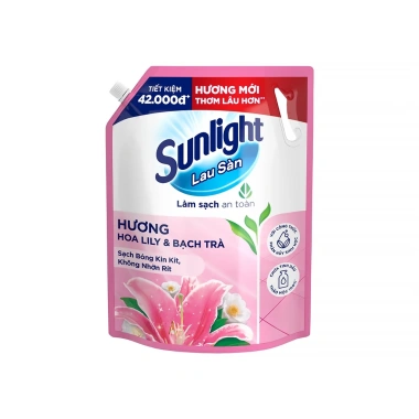 Nước Lau Sàn Sunlight Lily & Bạch Trà 3.6KG - Chính Hãng, Sạch Khuẩn, Thơm Nhẹ, Giá Ưu Đãi 72.210₫ 3