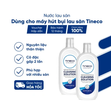 Nước lau sàn Tineco 1L chính hãng - Dung dịch chuyên dụng cho máy hút bụi lau sàn, giảm giá sốc 274.998₫