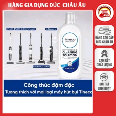 Nước lau sàn Tineco Robot Ecovas 1L - Loại bỏ bụi cứng đầu, không độc hại, giảm còn 333.000₫
