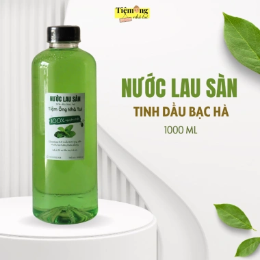 Nước lau sàn tinh dầu bạc hà hữu cơ 1.000ml – Sạch khuẩn, thơm mát, giá ưu đãi Tiệm Ông Nhà Tui