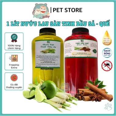 Nước lau sàn tinh dầu quế 1.000ml thơm phòng khử mùi diệt khuẩn giảm giá 39.000₫ 2